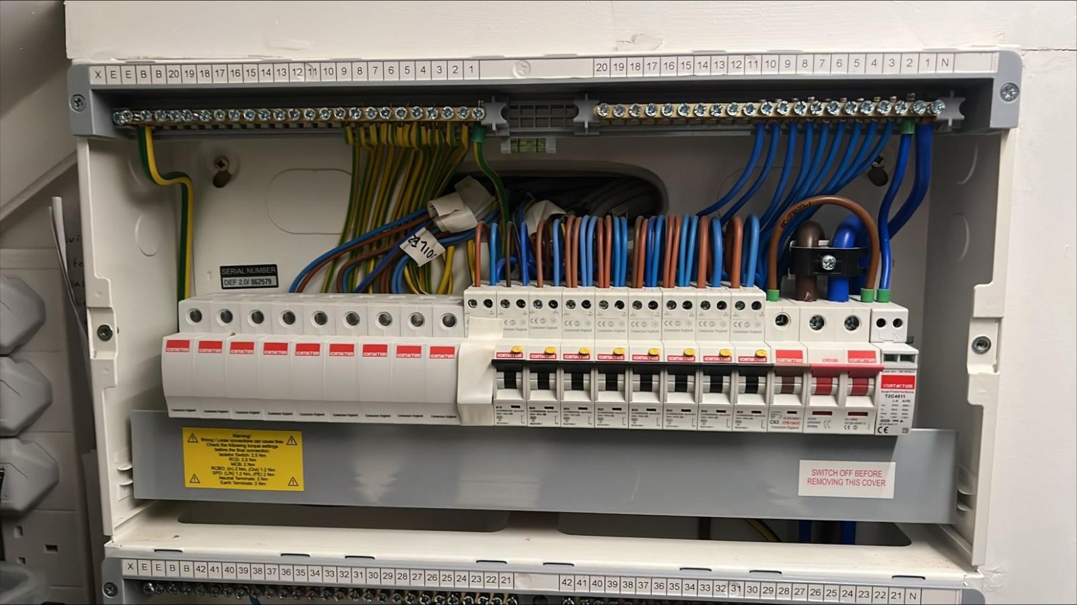 Fuse box installation